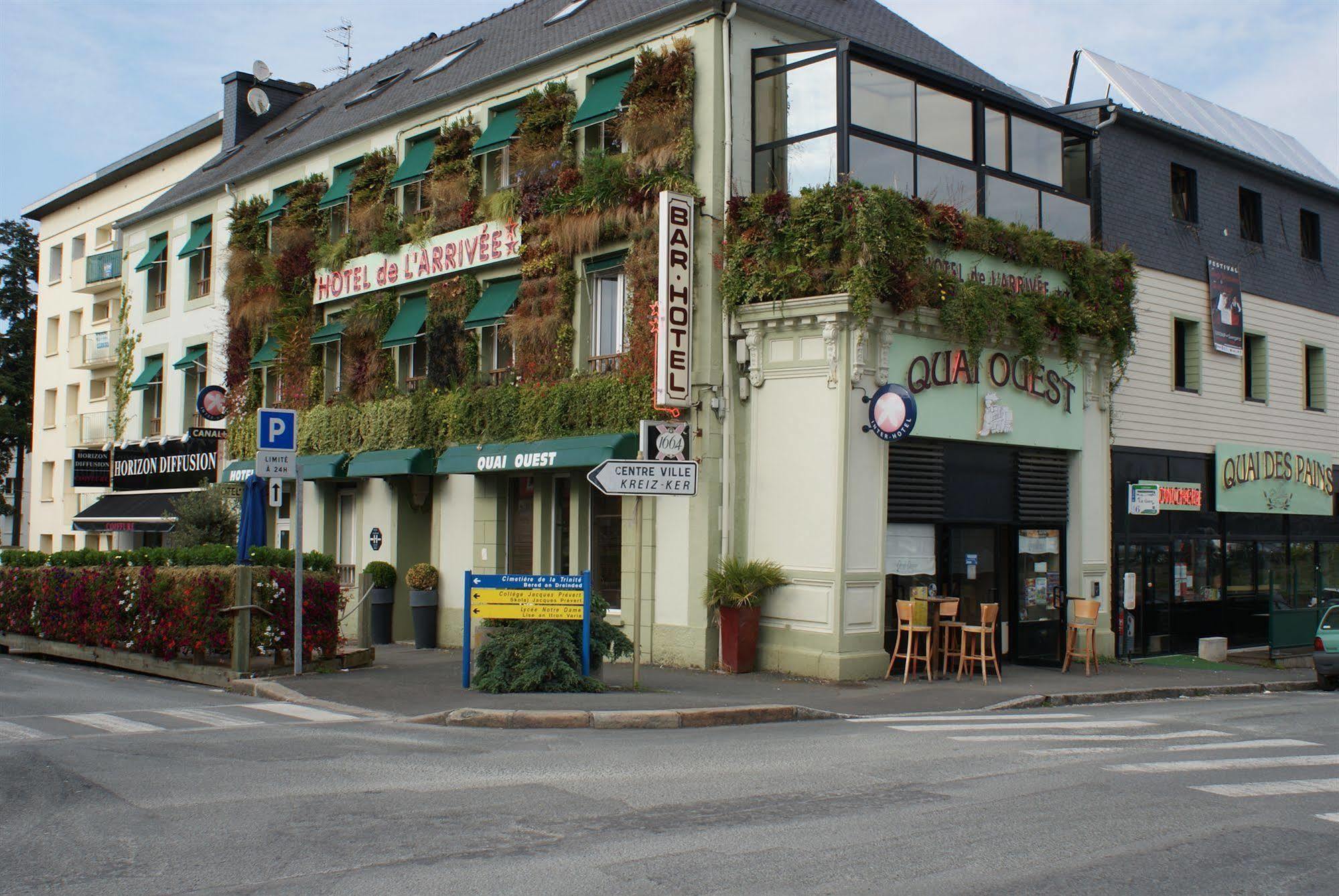 Hotel De L'Arrivee Guingamp Eksteriør billede